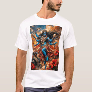 Kali Ma Fantasie Illustratie T-shirt