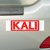 Kali Stamp Bumpersticker (Op auto)