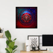 Kali Yantra Poster (Thuiskantoor)