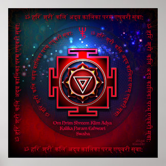 Kali Yantra Poster