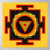 Kali Yantra Poster (Voorkant)