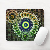 KaliAbstract Mousepad Muismat (Met muis)