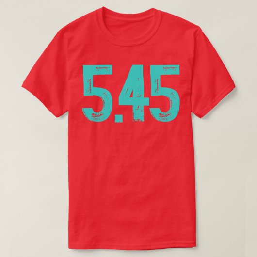 kaliber 545 mm t-shirt (Design voorkant)