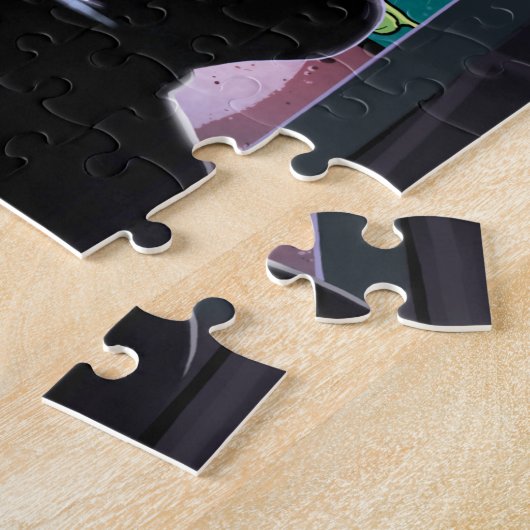 KaliberCadeaus V4-ontwerppuzzel Legpuzzel (Zijkant)