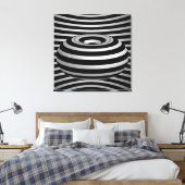Kalidascoop Canvas Afdruk (Insitu (Slaapkamer))