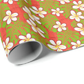 Kalikimaka Garden Cadeaupapier (Rol Hoek)