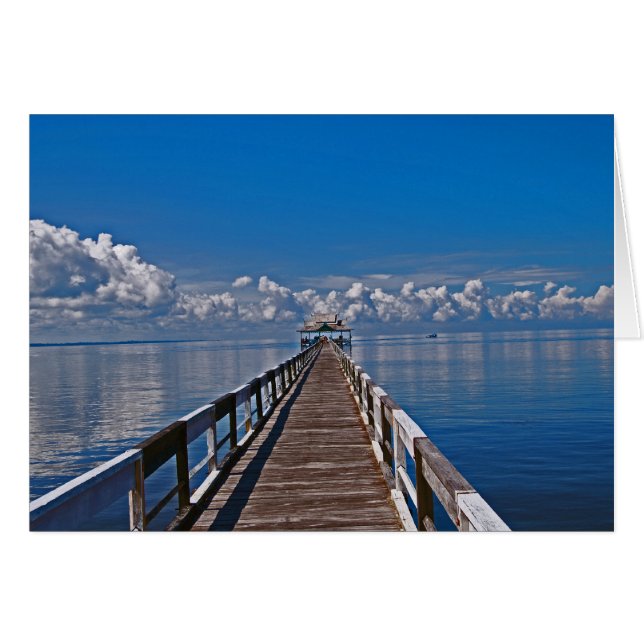 Kalimantan Indonesia Ocean Foto (Voorkant Horizontaal)