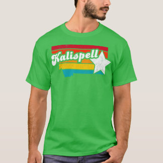 Kalispell Montana Verdrietig Souvenir 2 T-shirt
