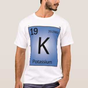 Kalium (K) Element T-Shirt - Alleen voor
