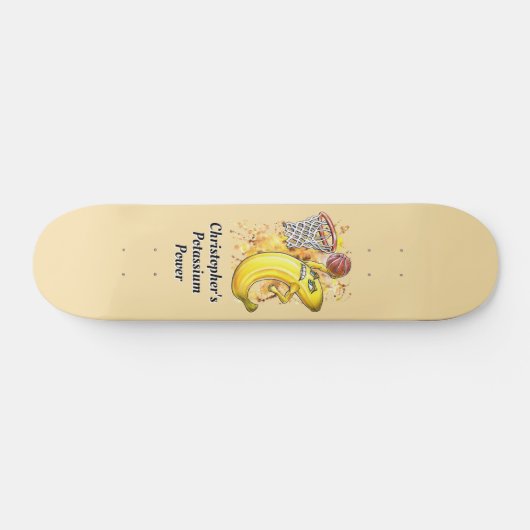 Kalium Powered Slam Dunk Banaan Skateboard (Horizontaal)