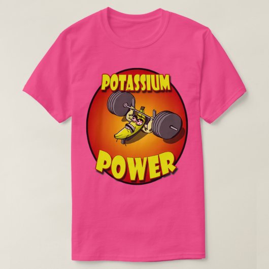 Kaliumvermogen T-shirt (Design voorkant)