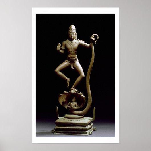 Kaliyakrishna, Chola, Tamil Nadu (brons) Poster (Voorkant)