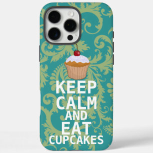 KALK BEWAREN EN Cupcakes bewerken blauwgroen elke iPhone 16 Pro Max Hoesje