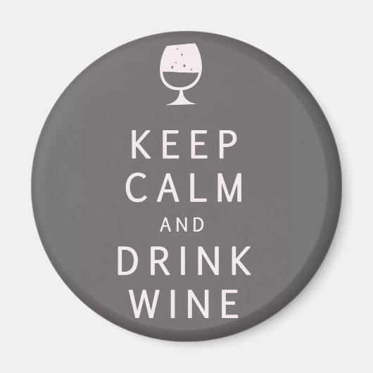 Kalk en Drink houden Magneet (Voorkant)