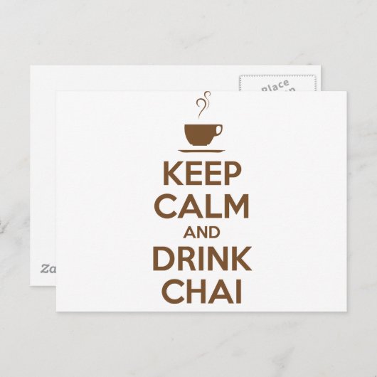 KALK- EN DRINK-KAI BEWAREN BRIEFKAART (Voorkant / Achterkant)