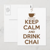 KALK- EN DRINK-KAI BEWAREN BRIEFKAART (Voorkant / Achterkant)