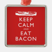 Kalk en eet bacteriën metalen ornament (Voorkant)