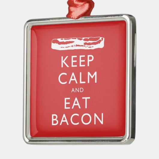 Kalk en eet bacteriën metalen ornament (Links)