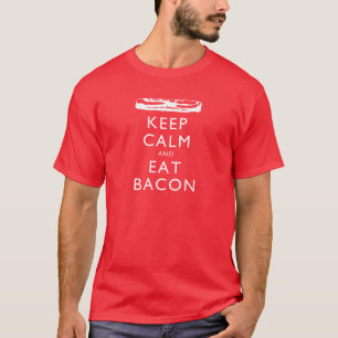 Kalk en eet bacteriën t-shirt
