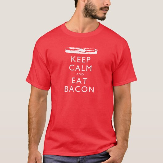 Kalk en eet bacteriën t-shirt (Voorkant)