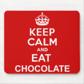 Kalk en eet chocolade muismat (Voorkant)