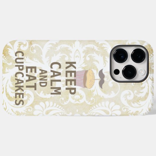 KALK EN Eet Cupcakes Case-Mate iPhone Case (Achterkant (horizontaal))