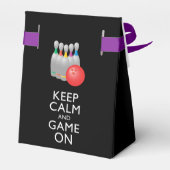 KALK EN GAME AAN - Bowling Bedankdoosjes (Achterkant)