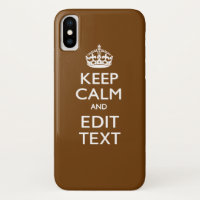 Kalk en Jouw tekst op bruin deeg