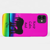 Kalk en onkruidenierswaren aan (regenboog) Case-Mate iPhone case (Achterkant (horizontaal))