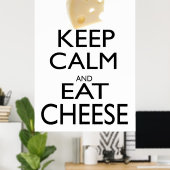 Kalk- en vleeskaas poster (Thuiskantoor)