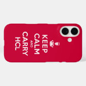 Kalk en voer HCl houden Case-Mate iPhone Case (Achterkant (horizontaal))