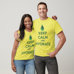 Kalk en water houden t-shirt