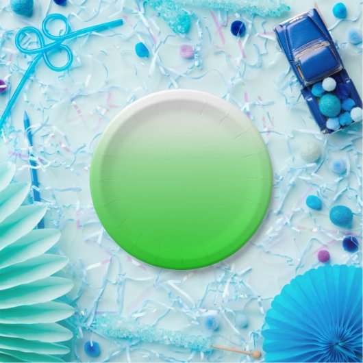 kalk groen naar witte gradiënt #00cc00 partij bord (Feest)