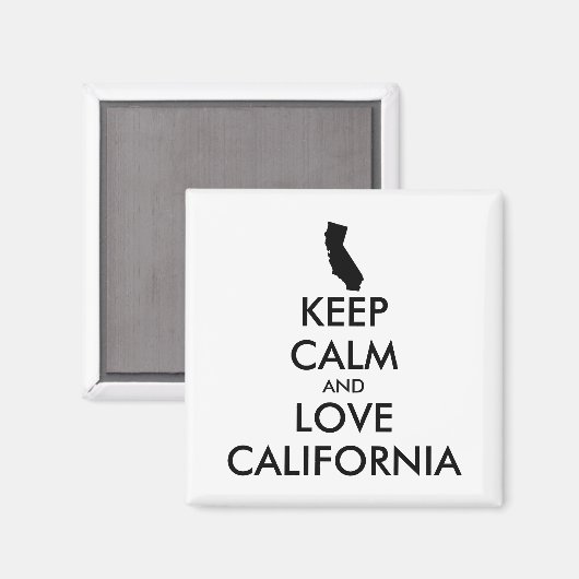 KALK VAN DE HOUDING EN VERLIES CALIFORNIË MAGNEET (Voorkant / Achterkant)