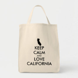  KALK VAN DE HOUDING EN VERLIES CALIFORNIË TOTE BAG