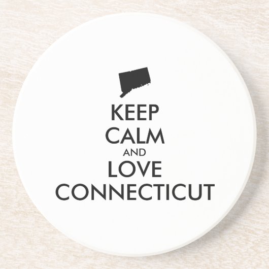 KALK VAN HET BEHOUD EN VERLIES VERBINDING ZANDSTEEN ONDERZETTER (Voorkant)