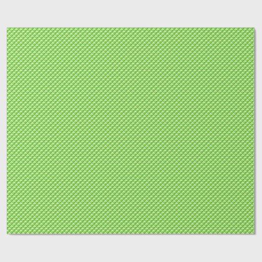 Kalkgroen, enamel look, bestudeerd raster cadeaupapier (Vlak)