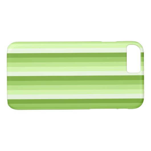 Kalkgroene schaduwstrepen Case-Mate iPhone case (Achterkant (Horizontaal))