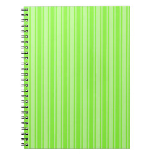 Kalkgroene snoepjes strepen notitieboek