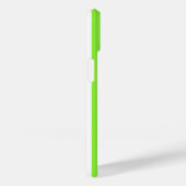 Kalkgroene strepen en witte snoepjes Case-Mate iPhone case (Achterkant / Rechts)