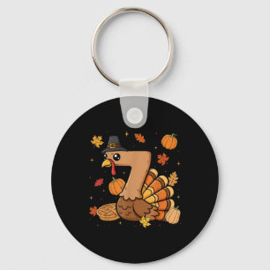 Kalkoen 7 Thanksgiving Pompoen Gen Z Alpha Meme Ma Sleutelhanger