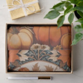  kalkoen en pompoenen herfst tissuepapier (Geschenk)