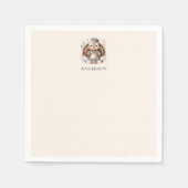 Kalkoen Naam Toevoegen Servet (Voorkant)