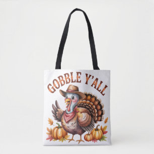 Kalkoen Thanksgiving turkey herfst Draagtas