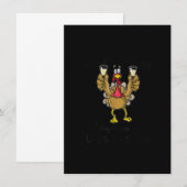 Kalkoen Trotters Ik Dacht Dat Je Gezegd Had Laten Kaart (Voorkant / Achterkant)