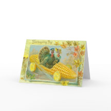 Kalkoenen in een graanwagen