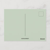 kalkoenen rijden in een auto Thanksgiving Briefkaart (Achterkant)