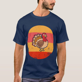Kalkooie Grappige Thanksgiving mannen vrouwen kind T-shirt