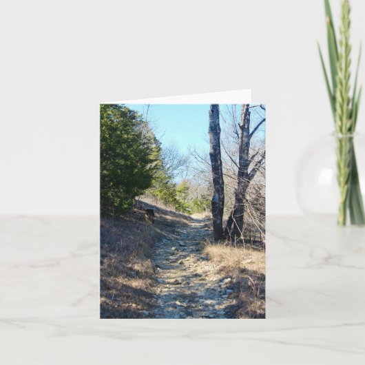 kalkstenen pad kaart (Voorkant)