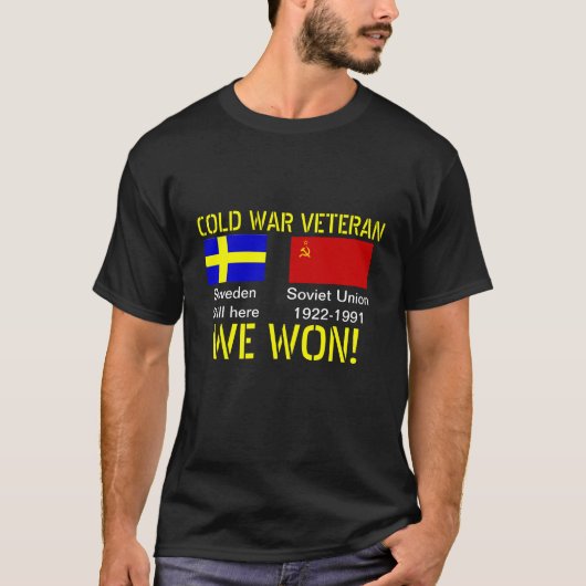 Kalla kriget T-tröja T-shirt (Voorkant)